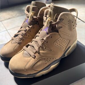 Jordan Men's Brown High-Top Sneakers